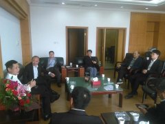 德晟集團(tuán)公司董事長羅偉民會見中國五冶集團(tuán)有