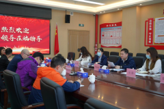 市德晟集團黨委委員、副總經(jīng)理周海林到市建工質(zhì)檢站公司調(diào)研指導(dǎo)工作
